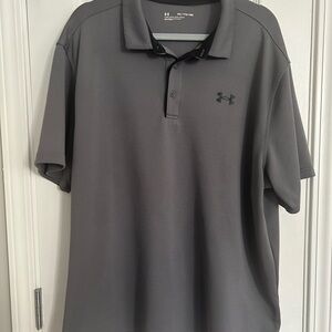 Under Armour Men's Grey Polo Shirt